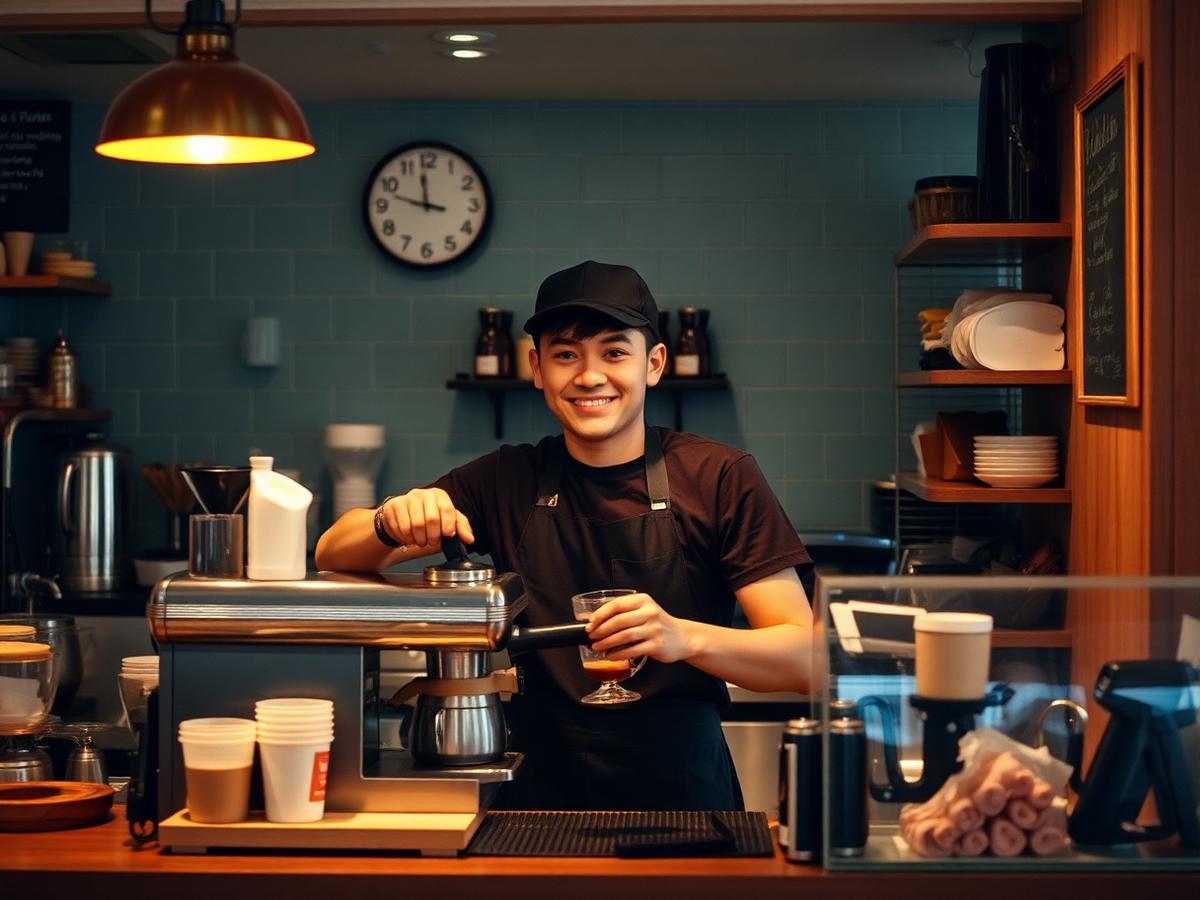 SAMPLE- Hiring: Barista part-time, cafe di Langkawi