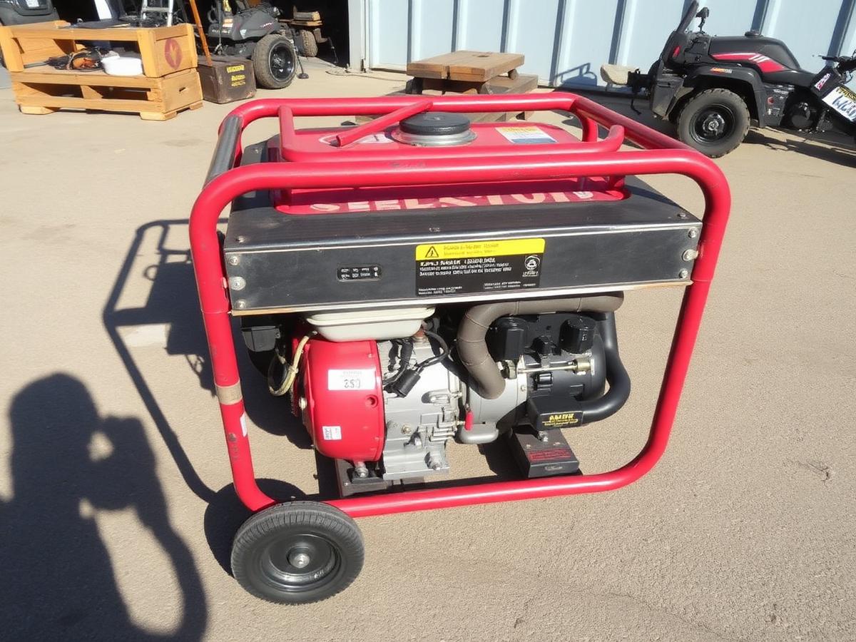 Checklist before you buy a used generator or machine